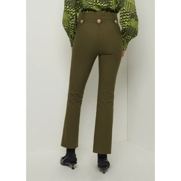 Derek Lam 10 Crosby Robertson Crop Flare Sailor Pants - Picture 2 of 7